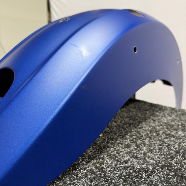 Indian Scout rear fender / mudguard in Matt Blue Fire